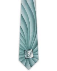Versace - Printed Silk Twill Tie - Lyst