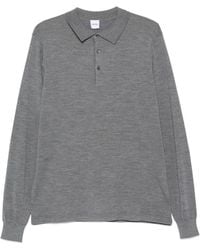 Aspesi - Long-Sleeve Polo Shirt - Lyst