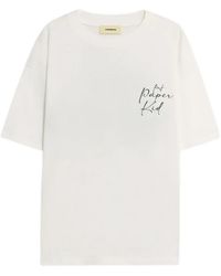 A PAPER KID - Logo T-Shirt - Lyst