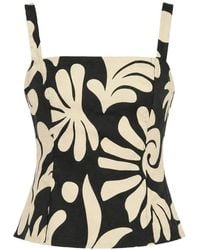 Cala De La Cruz - Floral-Print Top - Lyst