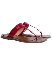 Alberta Ferretti - Toe-Strap Sandals - Lyst