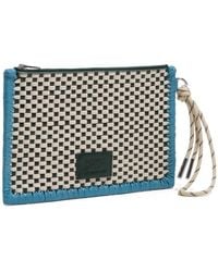 Bimba Y Lola - Woven Drawstring Wallet - Lyst