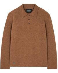 Alanui - Cashmere Blend Polo Shirt - Lyst