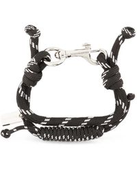 Balenciaga - Malibu Cord Bracelet - Lyst