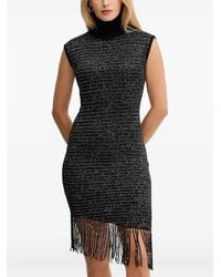 SIMONA CORSELLINI - Sequin-Embellished Fringed Mini Dress - Lyst
