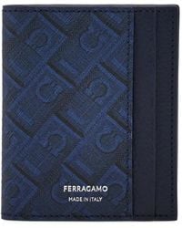 Ferragamo - Porte-Carte À Logo Imprimé - Lyst