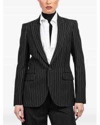 Nili Lotan - Blazer À Fines Rayures - Lyst