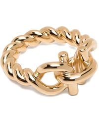 Ferragamo - Gancini Chain-Link Ring - Lyst