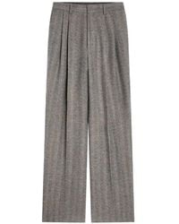 Dries Van Noten - Straight-Leg Wool Pants - Lyst