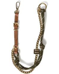 Miu Miu - Logo-Plaque Multi-Chain Keyrings - Lyst