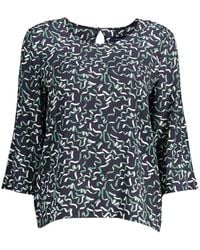 GANT - Blouse À Imprimé Abstrait - Lyst