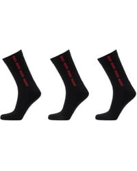 HUGO - Socken Mit Gerippten Bändern (3Er-Set) - Lyst