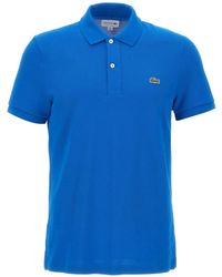 Lacoste - Logo-Patch Polo Shirt - Lyst