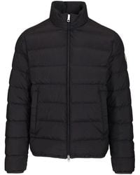 Moncler - Logo-Patch Hooded Down Jacket - Lyst
