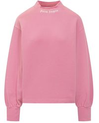 Palm Angels - Sweatshirt mit Logo - Lyst