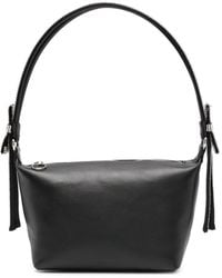 Kara - Crystal-strap Leather Tote Bag - Lyst