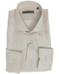 Corneliani - Silk French-Collar Shirt - Lyst