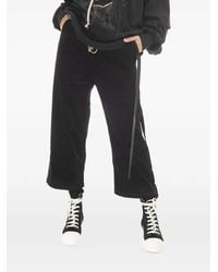 Rick Owens - Corduroy Drawstring Track Pants - Lyst