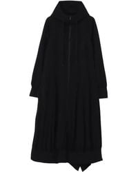 Yohji Yamamoto - Zip-Fastening Midi Dress - Lyst