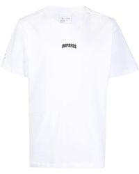 Helmut Lang - Camiseta con estampado gráfico - Lyst