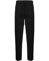 Moncler - Side-stripe Tapered Trousers - Lyst