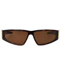 McQueen - Tortoiseshell Frame Cat-Eye Sunglasses - Lyst