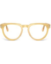 Persol - Round-Frame Glasses - Lyst