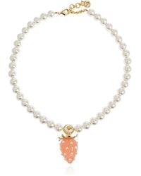 CASABLANCA - "Strawberry" Necklace - Lyst