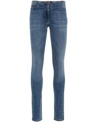 Elisabetta Franchi - Low-rise Skinny Jeans - Lyst