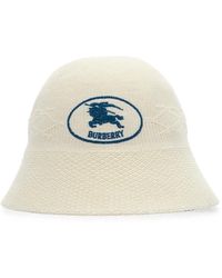 Burberry - Knight Stamp Knitted Bucket Hat - Lyst