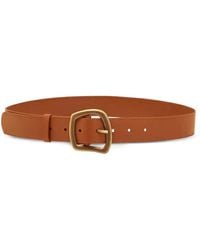 Gabriela Hearst - Simone Irregular-Buckle Belt - Lyst