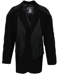 Y. Project - Scarf-Detail Single-Breasted Blazer - Lyst