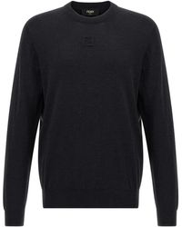 Fendi - Trui Met Ff-Reliëf - Lyst