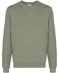 Sunspel - Crew-neck Cotton Sweatshirt - Lyst