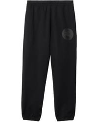 Burberry - Trainingsbroek Met Equestrian Knight-Print - Lyst