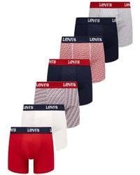 Levi's - Logo-Waistband Boxer Briefs (Set Of Seven) - Lyst