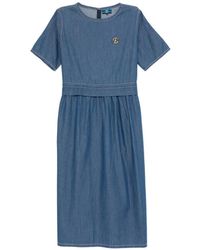 SPORT b. by agnès b. - Chambray Dress - Lyst