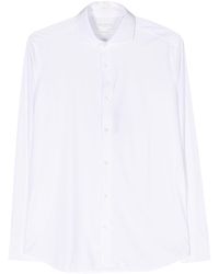 Dell'Oglio - Classic-collar Buttoned Shirt - Lyst