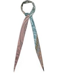 Pierre Louis Mascia - Aloeuw Paisley-Print Silk Scarf - Lyst