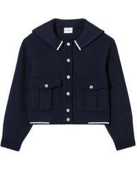 Claudie Pierlot - Jacke Mit Matrosenkragen - Lyst