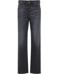 DIESEL - Jean À Patch Logo - Lyst