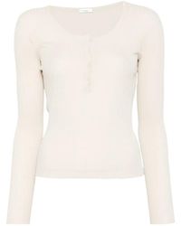 Roberto Collina - Ribbed-Knit T-Shirt - Lyst