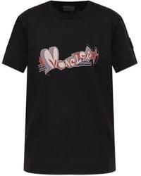 Moncler - Logo-Print Short-Sleeve T-Shirt - Lyst