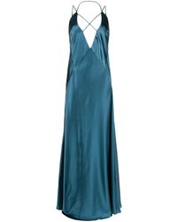 Michelle Mason - Vestido de fiesta con aberturas - Lyst