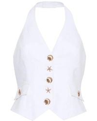 Cara Cara - Top Prescott Con Cuello Halter - Lyst