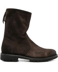 Henderson - Rear-Zip Suede Boots - Lyst