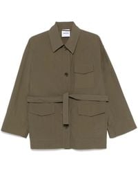 Aspesi - Jacke Mit Gürtel - Lyst