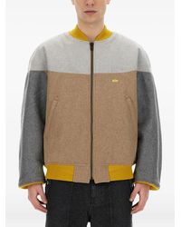A.I.E. - Colour-Block Bomber Jacket - Lyst