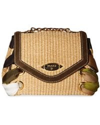 PUCCI - Sac Cabas Tressage À Plaque Logo - Lyst