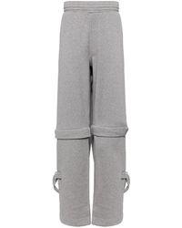 Givenchy - Detachable-leg Cotton Track Pants - Lyst